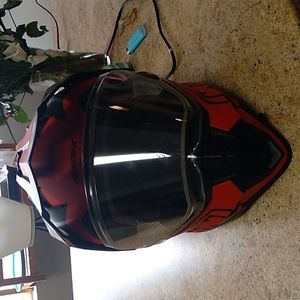 Castle x full face helmet with shield and breath box